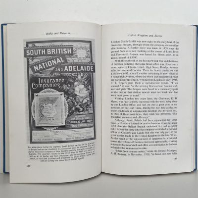 RISKS AND REWARDS: A History of The South British Insurance Co. 1872-1972