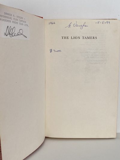 THE LION TAMERS: The 1966 British Lions in Australia and New Zealand