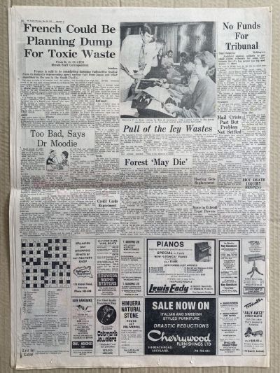 OLD NEWSPAPER: The New Zealand Herald, 30 November 1979 - Erebus DC10 crash