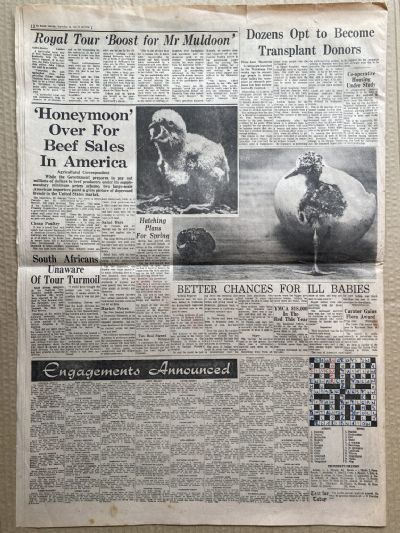OLD NEWSPAPER: The New Zealand Herald, 26 September 1981 - Muldoon on hit list