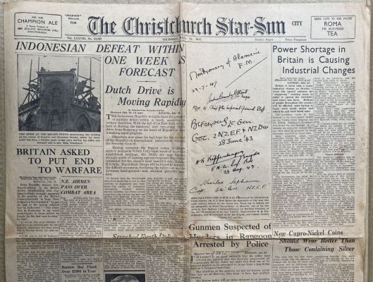 OLD NEWSPAPER: The Christchurch Star-Sun, 24 July 1947