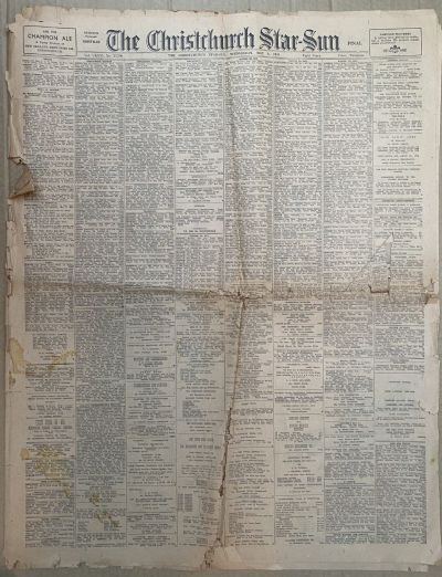 OLD NEWSPAPER: The Christchurch Star-Sun, 9 May 1945