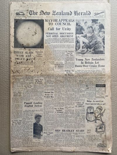 OLD NEWSPAPER: The New Zealand Herald, 15 November 1960