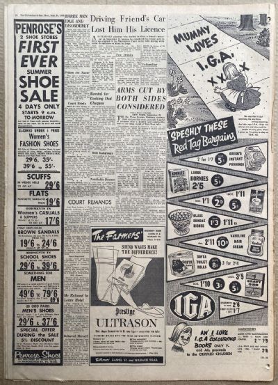 OLD NEWSPAPER: The Christchurch Star, 30 September 1963