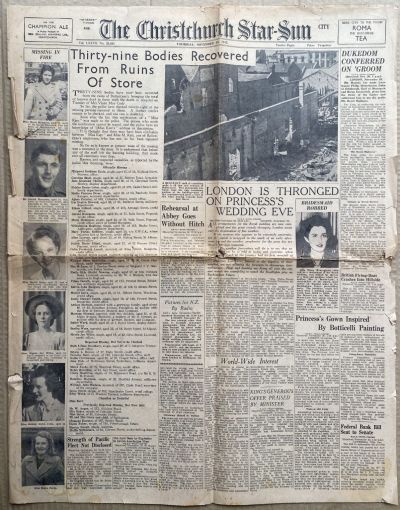 OLD NEWSPAPER: The Christchurch Star-Sun, 20 November 1947