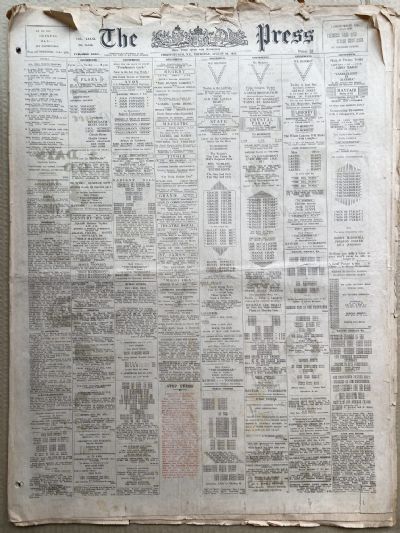 OLD NEWSPAPER: The Christchurch Press, 16 August 1945