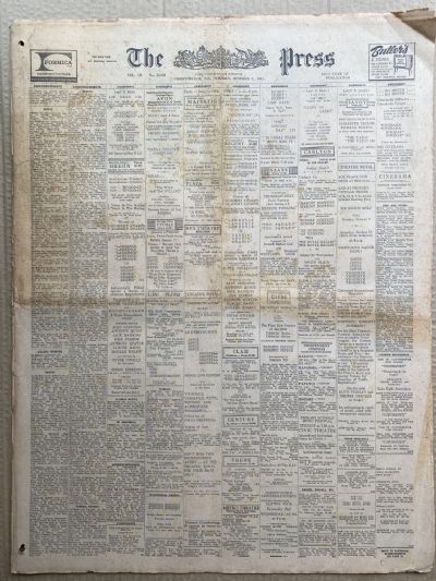 OLD NEWSPAPER: The Christchurch Press, 1st October 1963