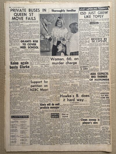 OLD NEWSPAPER: The Auckland Star, 10 July 1967 - Decimal currency changeover