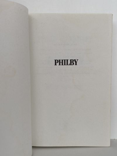 PHILBY: The life and views of the K.G.B. Masterspy