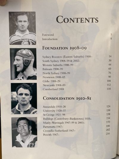 THE HISTORY OF RUGBY LEAGUE CLUBS