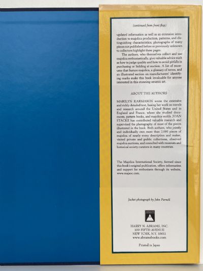 MAJOLICA: A Complete History And Illustrated Survey