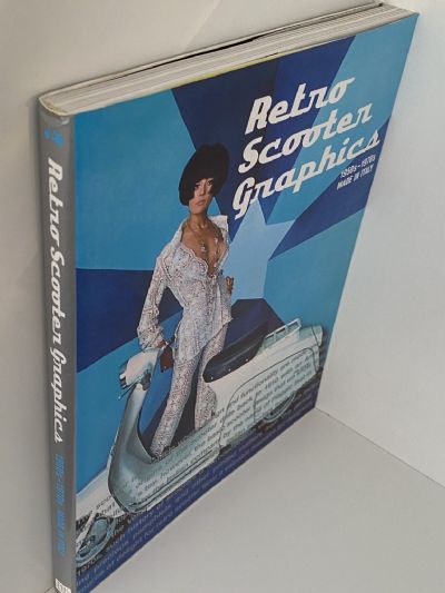 Retro Scooter Graphics 1950 - 1970 Made in Italy