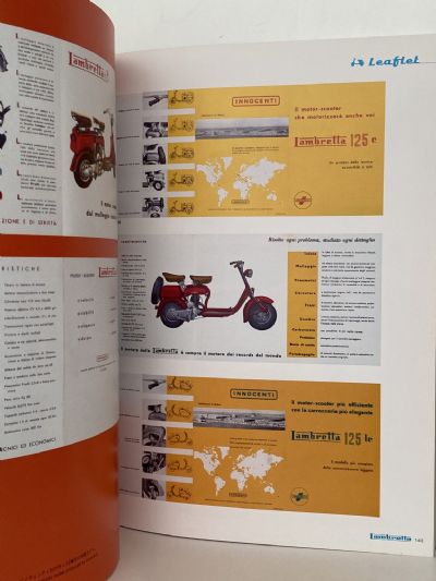 Retro Scooter Graphics 1950 - 1970 Made in Italy