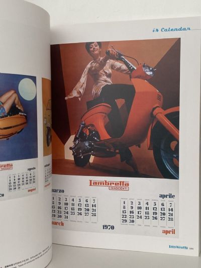 Retro Scooter Graphics 1950 - 1970 Made in Italy