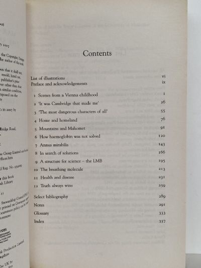 MAX PERUTZ and the Secret of Life