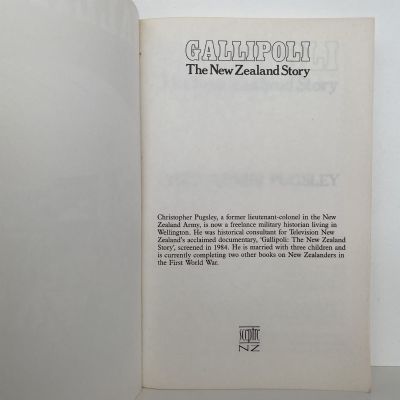 GALLIPOLI: The New Zealand Story