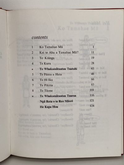TE RANGATAHI: A Maori Language Course - Books 1,2,3