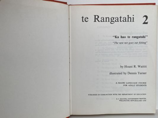 TE RANGATAHI: A Maori Language Course - Books 1,2,3