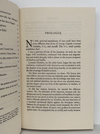 CHESHIRE V.C. A Story of War and Peace