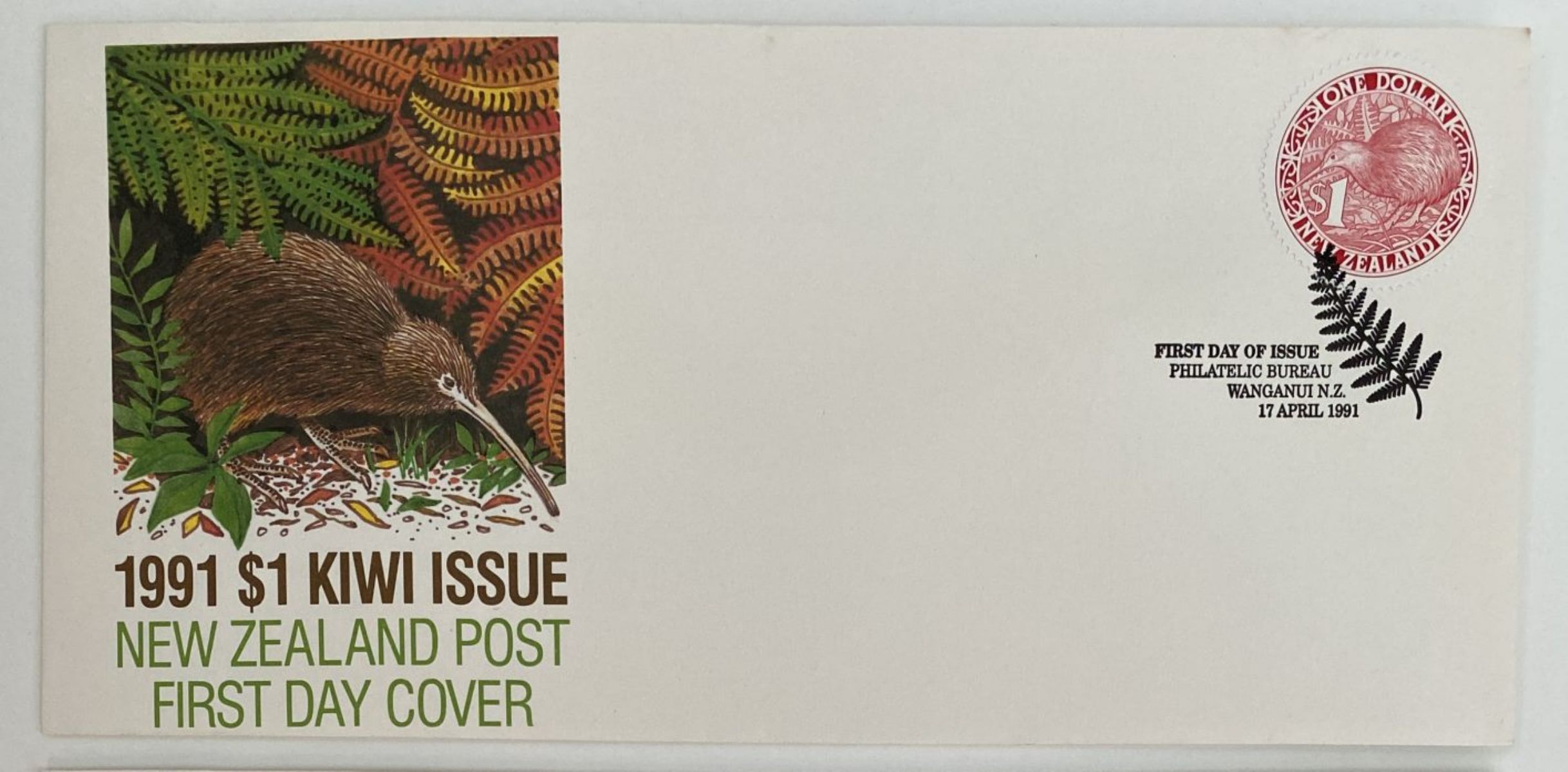 NEW ZEALAND STAMP / ENVELOPE: First Day Cover 1991