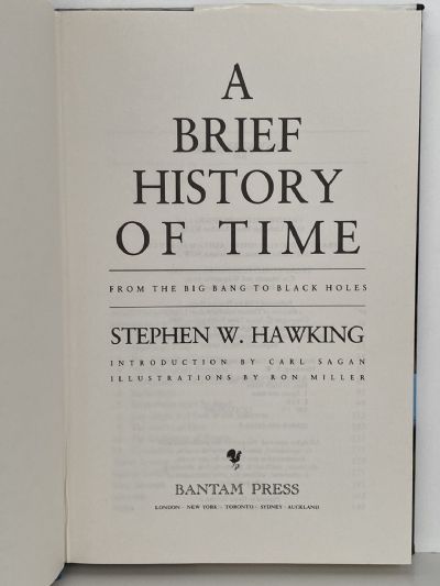A BRIEF HISTORY OF TIME: From the Big Bang to Black Holes
