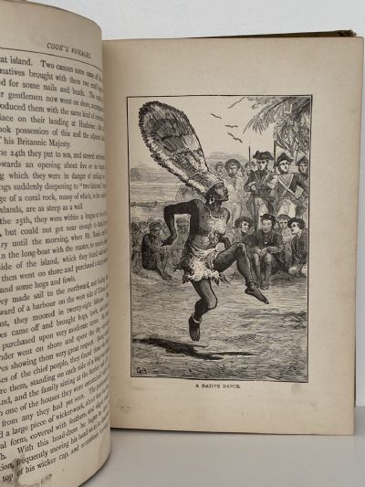 CAPTAIN COOK'S THREE VOYAGES ROUND THE WORLD With a Sketch of his Life