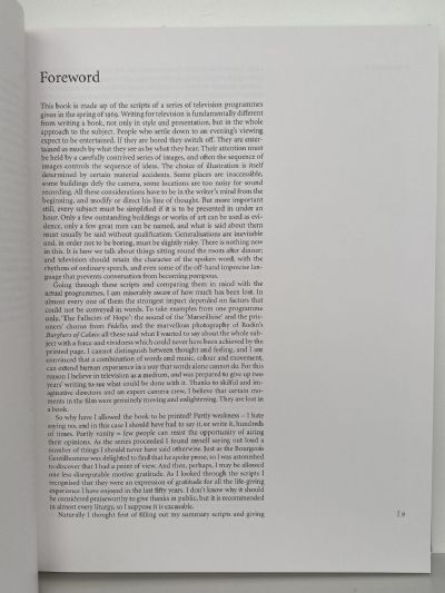 CIVILISATION: A Personal View
