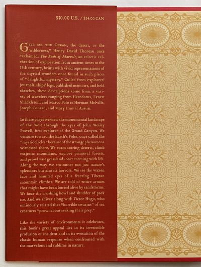 BOOK OF MARVELS: An Explorer's Miscellany