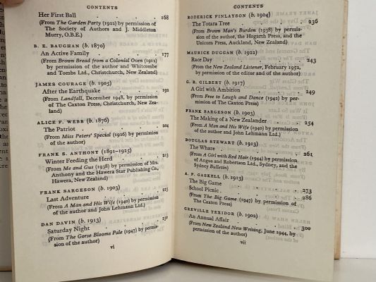 NEW ZEALAND SHORT STORIES