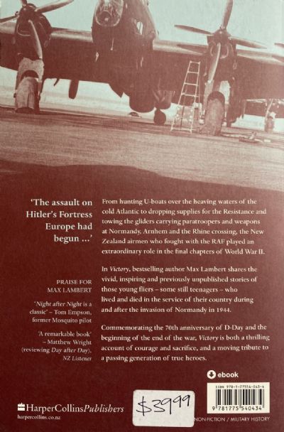 VICTORY: New Zealand Airmen and the fall of Germany