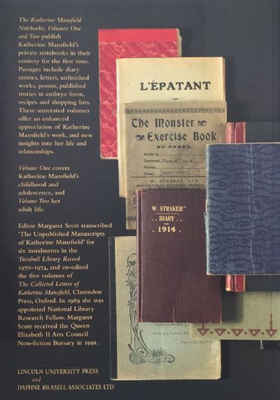 THE KATHERINE MANSFIELD NOTEBOOKS: Volume One and Two