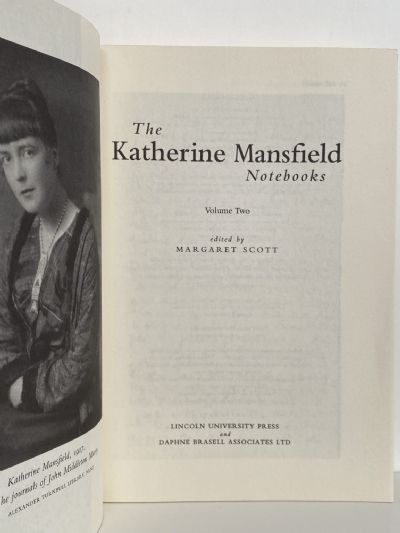 THE KATHERINE MANSFIELD NOTEBOOKS: Volume One and Two