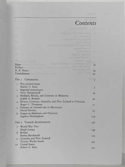 TIDES OF HISTORY: The Pacific Islands in the Twentieth Century