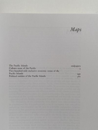 TIDES OF HISTORY: The Pacific Islands in the Twentieth Century