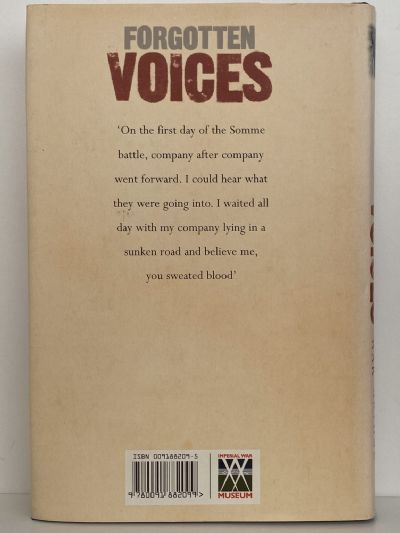 FORGOTTEN VOICES of the Great War