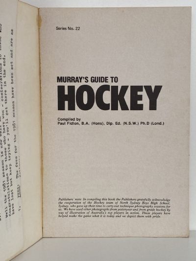 HOCKEY: Murray's Guide To