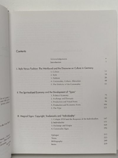 THE WERKBUND: Design Theory and Mass Culture before the First World War