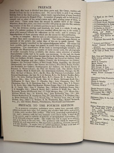 MORE THAN SHADOWS: A Biography of W. Russell Flint