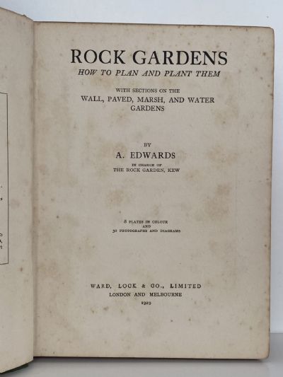 ROCK GARDENS: How to Plan and Plant Them