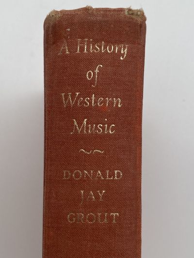 A HISTORY OF WESTERN MUSIC