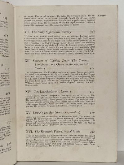 A HISTORY OF WESTERN MUSIC