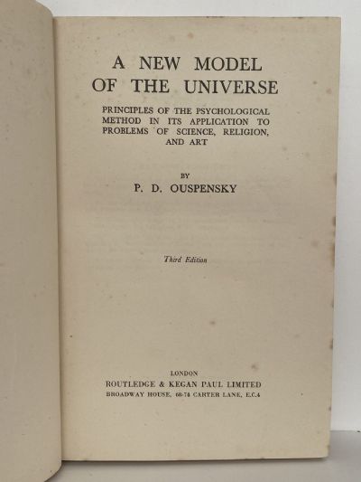 A NEW MODEL OF THE UNIVERSE