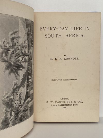 EVERY-DAY LIFE IN SOUTH AFRICA