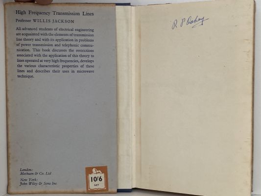 HIGH FREQUENCY TRANSMISSION LINES