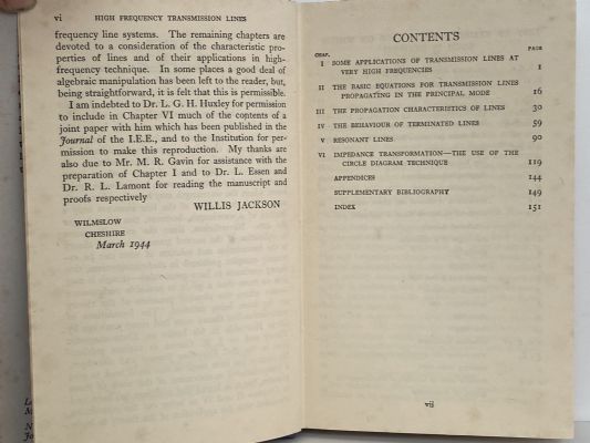 HIGH FREQUENCY TRANSMISSION LINES