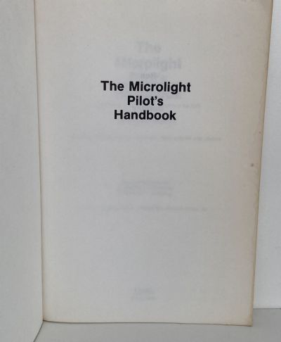 THE MICROLIGHT PILOT'S HANDBOOK