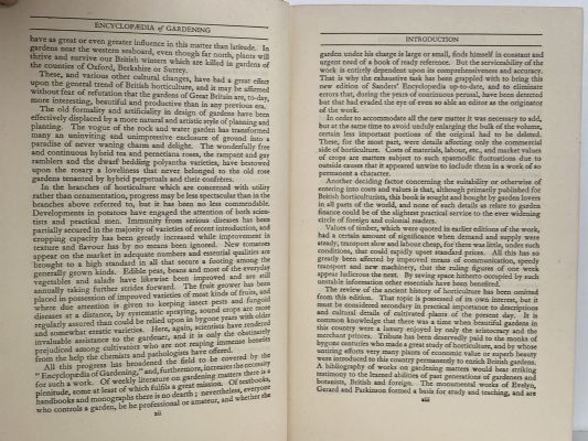 SANDER'S ENCYLOPAEDIA OF GARDENING - De Lux Illustrated edition