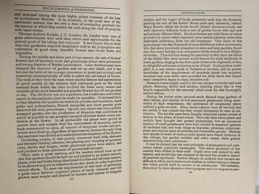 SANDER'S ENCYLOPAEDIA OF GARDENING - De Lux Illustrated edition