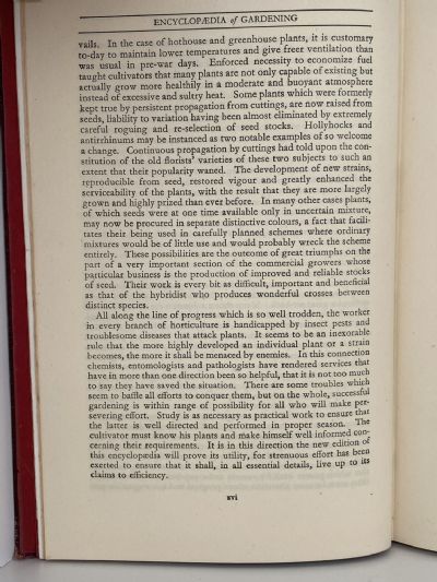 SANDER'S ENCYLOPAEDIA OF GARDENING - De Lux Illustrated edition