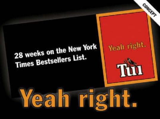YEAH RIGHT: Tui Billboards